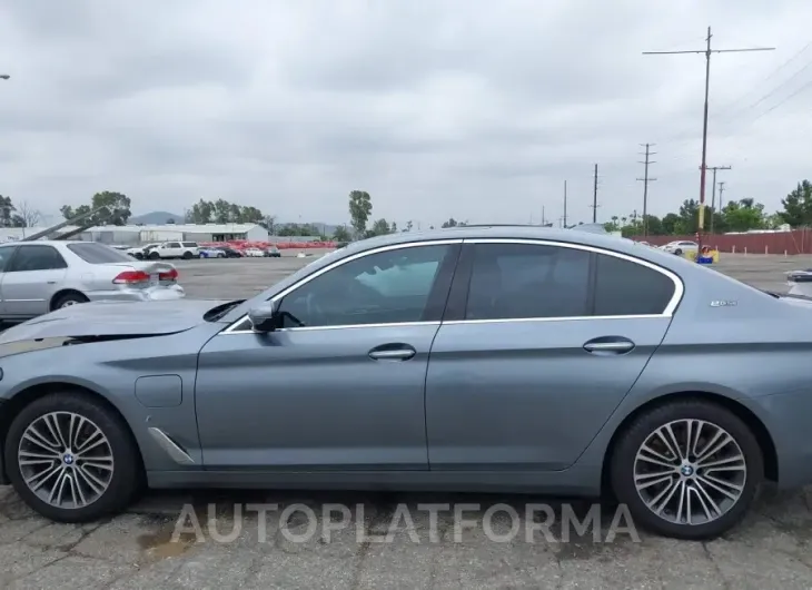 BMW 530E 2018 vin WBAJA9C58JB252658 from auto auction Iaai