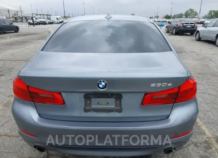 BMW 530E 2018 vin WBAJA9C58JB252658 from auto auction Iaai