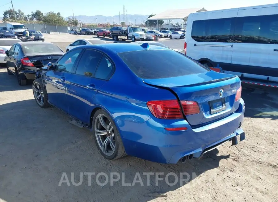 BMW M5 2016 vin WBSFV9C51GD595783 from auto auction Iaai