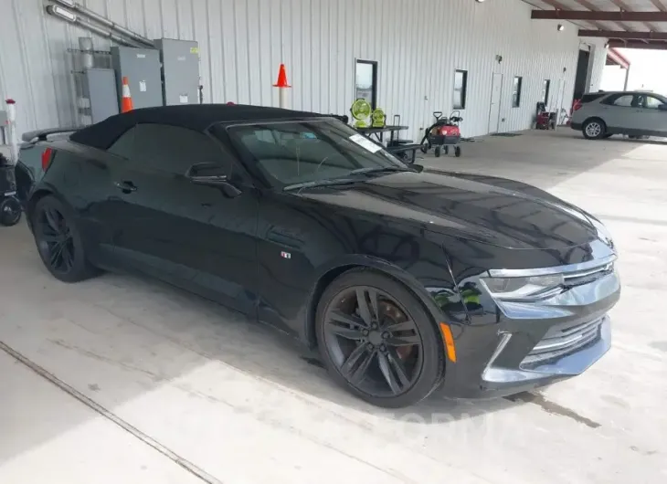 CHEVROLET CAMARO 2017 vin 1G1FD3DX7H0136069 from auto auction Iaai