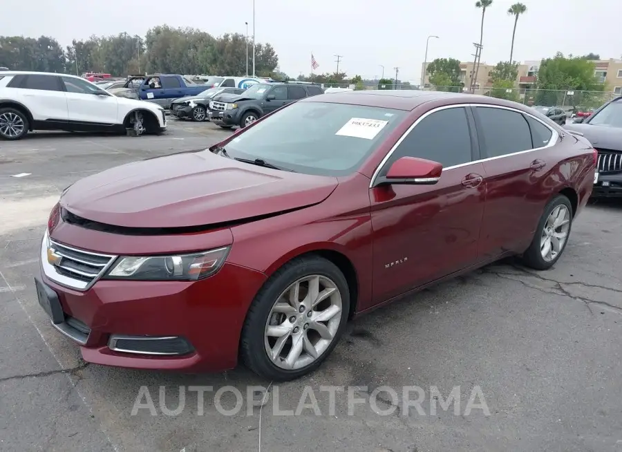 CHEVROLET IMPALA 2017 vin 2G1105S35H9136854 from auto auction Iaai