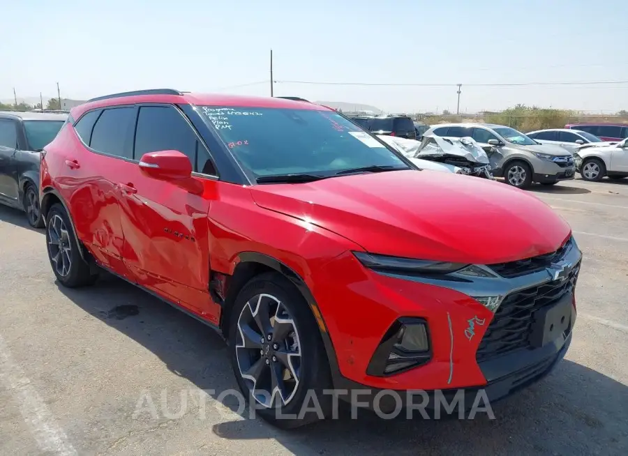 CHEVROLET BLAZER 2022 vin 3GNKBERS7NS143992 from auto auction Iaai