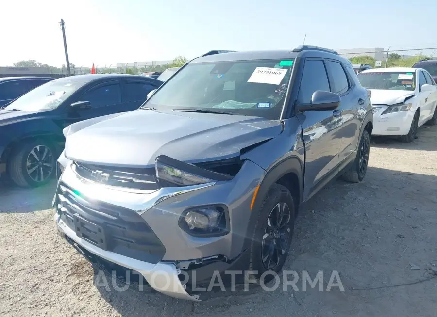 CHEVROLET TRAILBLAZER 2022 vin KL79MPSL8NB065988 from auto auction Iaai