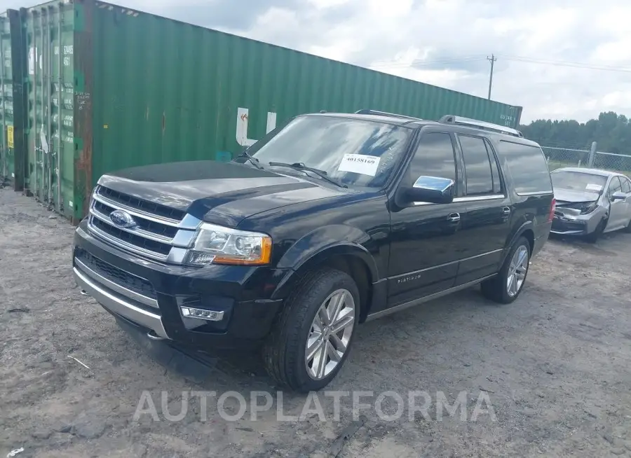 FORD EXPEDITION EL 2015 vin 1FMJK1MT0FEF47267 from auto auction Iaai