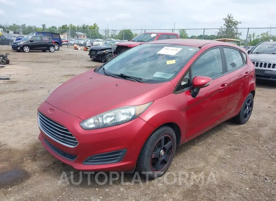 FORD Fiesta 2016 vin 3FADP4EJ0GM107410 from auto auction Iaai