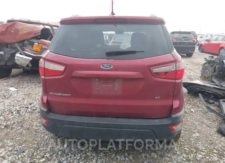 FORD ECOSPORT 2021 vin MAJ3S2GE8MC417395 from auto auction Iaai