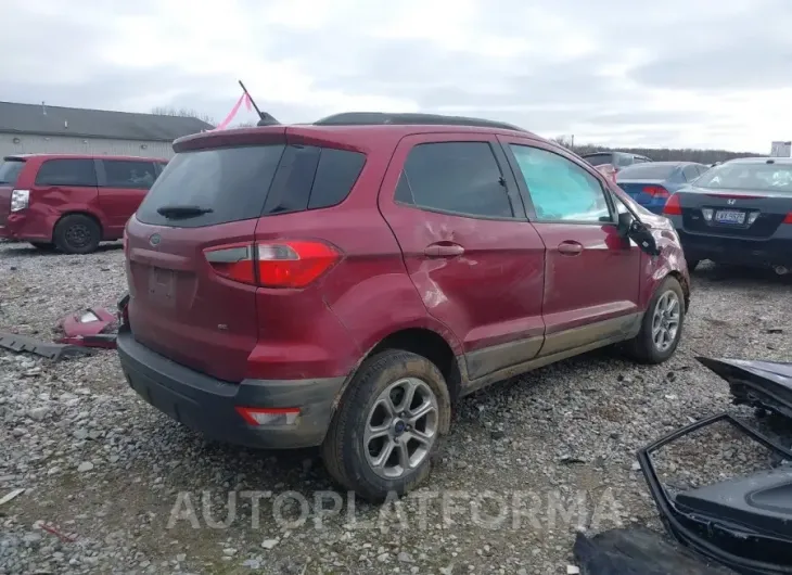 FORD ECOSPORT 2021 vin MAJ3S2GE8MC417395 from auto auction Iaai