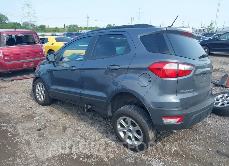 FORD ECOSPORT 2022 vin MAJ6S3GL3NC464546 from auto auction Iaai