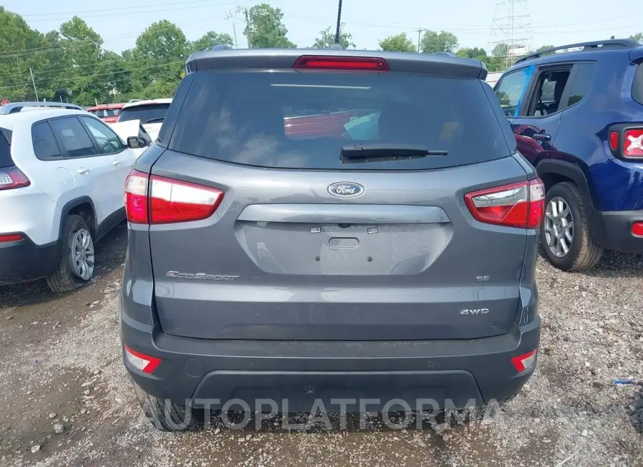 FORD ECOSPORT 2022 vin MAJ6S3GL3NC464546 from auto auction Iaai