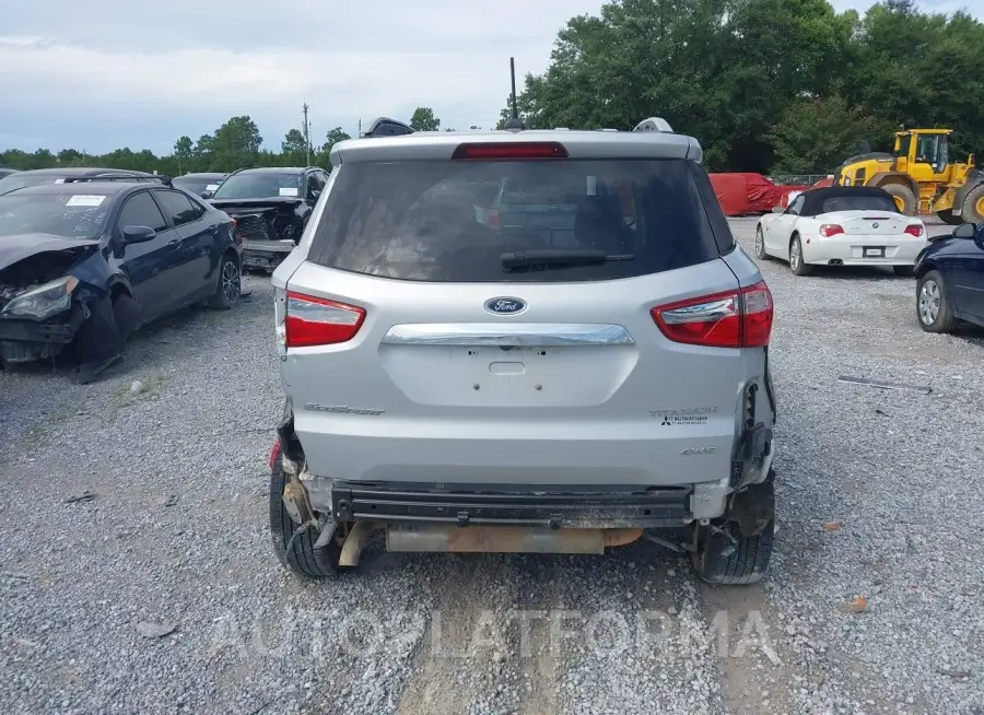 FORD ECOSPORT 2020 vin MAJ6S3KL5LC346115 from auto auction Iaai