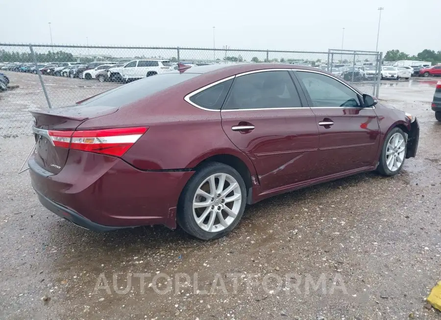 TOYOTA AVALON 2015 vin 4T1BK1EB0FU148049 from auto auction Iaai