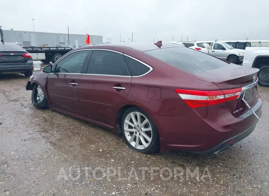 TOYOTA AVALON 2015 vin 4T1BK1EB0FU148049 from auto auction Iaai