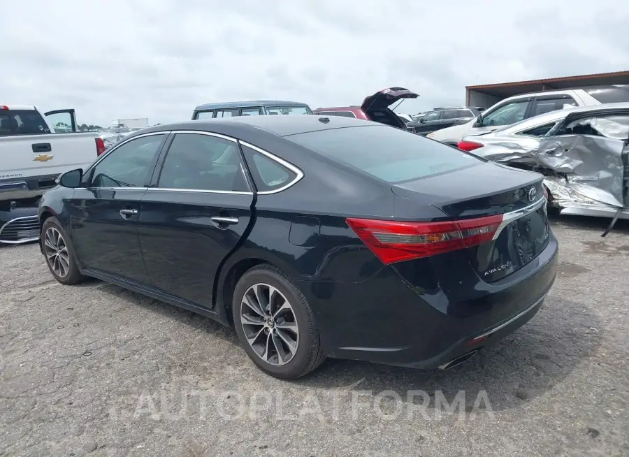 TOYOTA AVALON 2016 vin 4T1BK1EB4GU210862 from auto auction Iaai