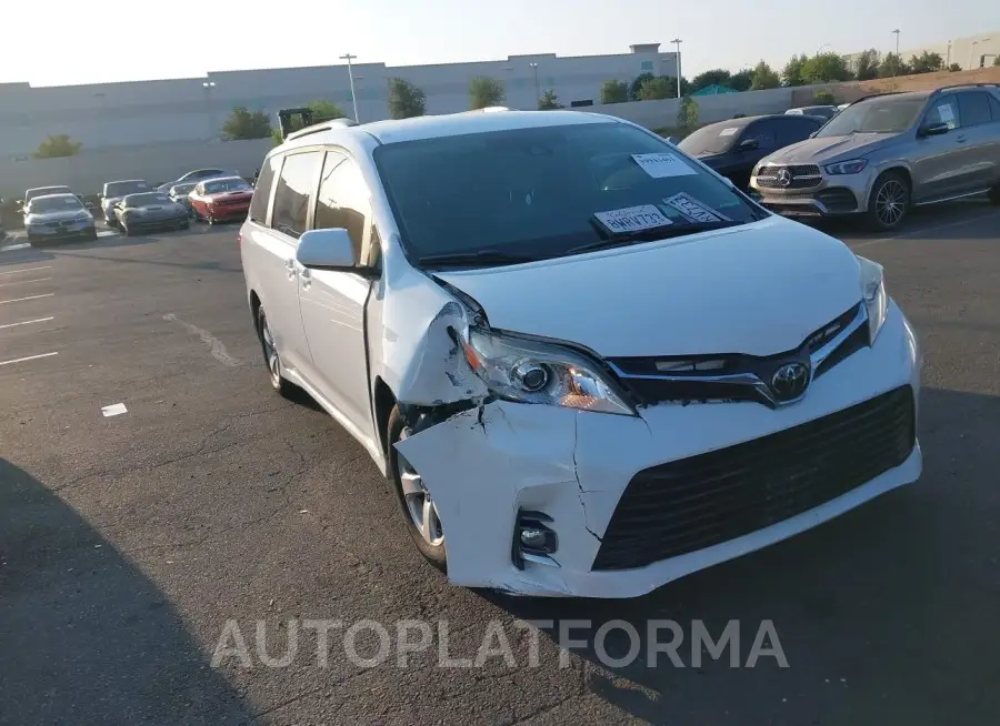 TOYOTA SIENNA 2020 vin 5TDKZ3DC6LS046065 from auto auction Iaai