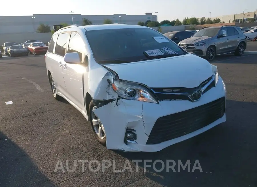 TOYOTA SIENNA 2020 vin 5TDKZ3DC6LS046065 from auto auction Iaai