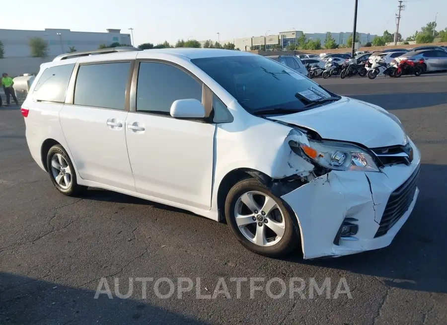 TOYOTA SIENNA 2020 vin 5TDKZ3DC6LS046065 from auto auction Iaai