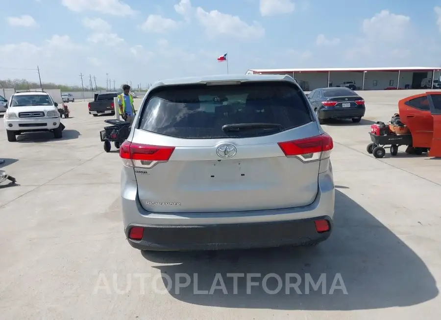 TOYOTA HIGHLANDER 2018 vin 5TDZARFH1JS035814 from auto auction Iaai