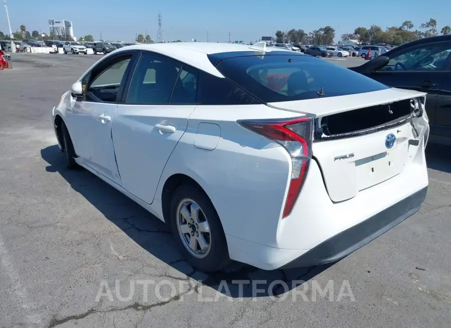 TOYOTA PRIUS 2016 vin JTDKBRFU9G3019902 from auto auction Iaai