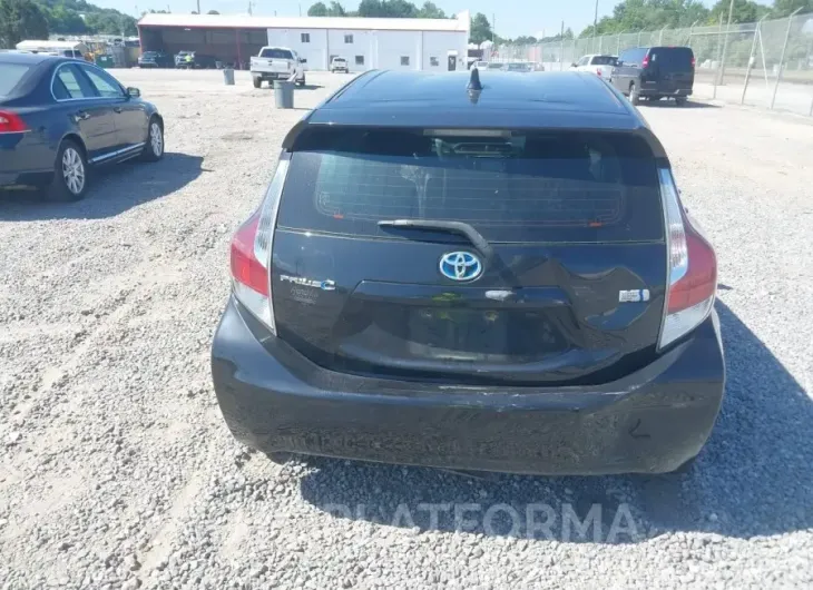 TOYOTA Prius c 2015 vin JTDKDTB33F1113837 from auto auction Iaai