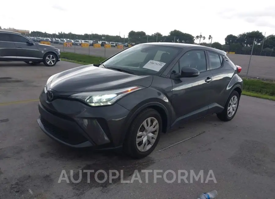 TOYOTA C-HR 2021 vin NMTKHMBX5MR124348 from auto auction Iaai