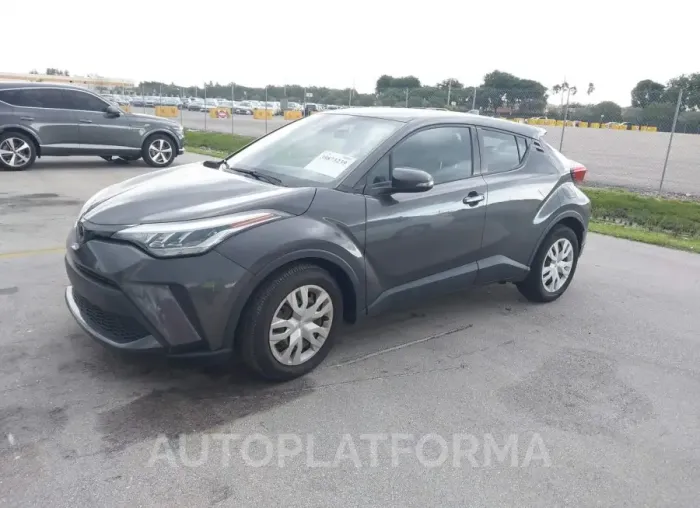 TOYOTA C-HR 2021 vin NMTKHMBX5MR124348 from auto auction Iaai