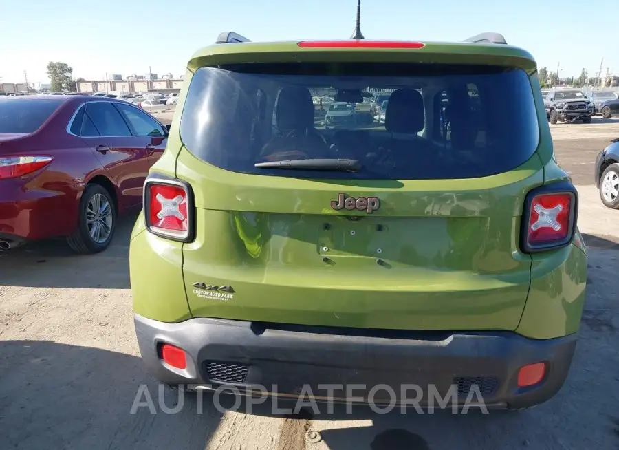 JEEP RENEGADE 2016 vin ZACCJBBT3GPD77052 from auto auction Iaai