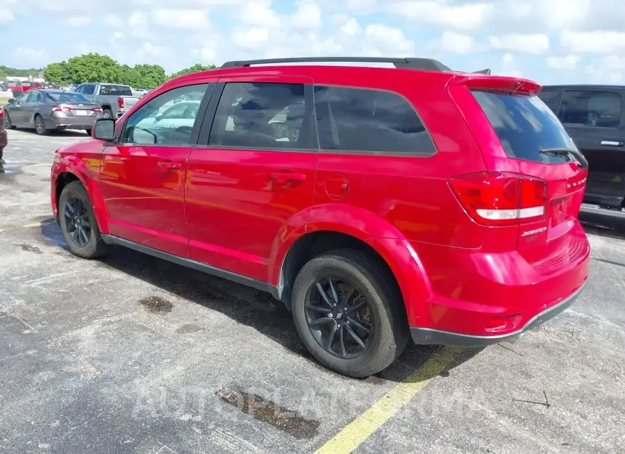 DODGE JOURNEY 2019 vin 3C4PDCBG9KT848656 from auto auction Iaai