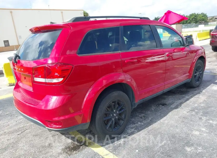 DODGE JOURNEY 2019 vin 3C4PDCBG9KT848656 from auto auction Iaai