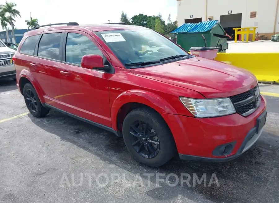 DODGE JOURNEY 2019 vin 3C4PDCBG9KT848656 from auto auction Iaai