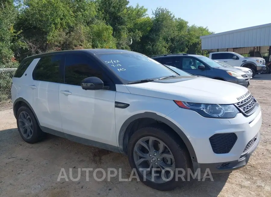 LAND ROVER DISCOVERY SPORT 2019 vin SALCR2FX6KH786404 from auto auction Iaai