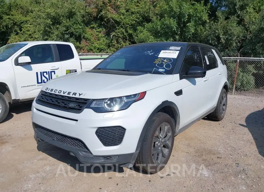 LAND ROVER DISCOVERY SPORT 2019 vin SALCR2FX6KH786404 from auto auction Iaai