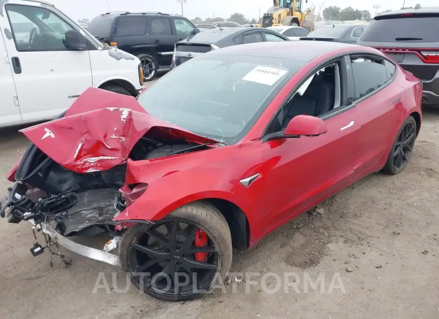 TESLA MODEL 3 2018 vin 5YJ3E1EB8JF083565 from auto auction Iaai