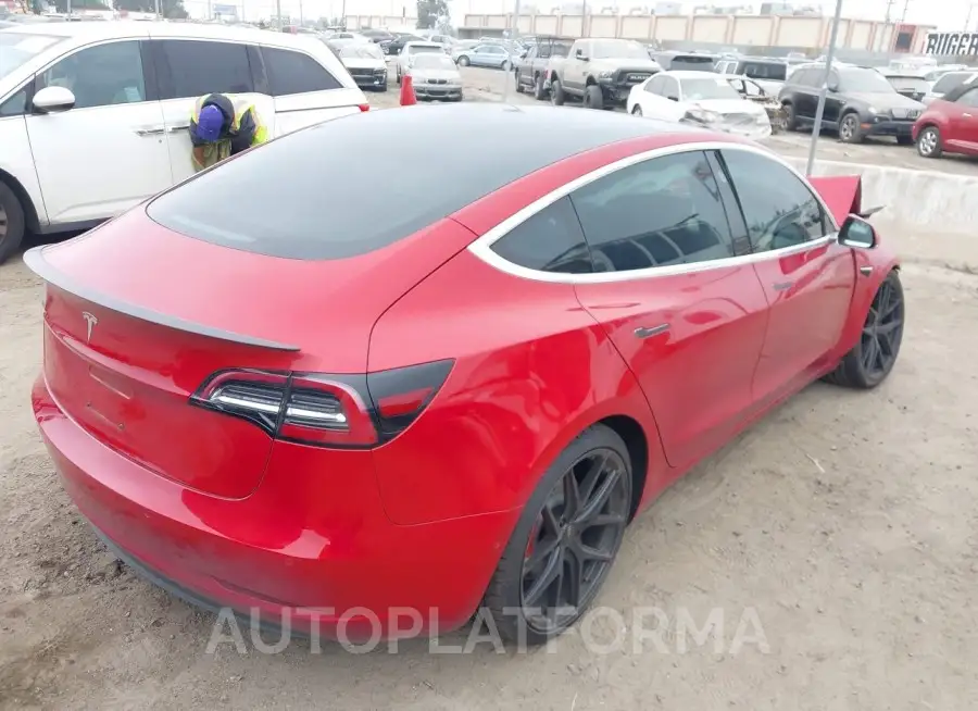 TESLA MODEL 3 2018 vin 5YJ3E1EB8JF083565 from auto auction Iaai