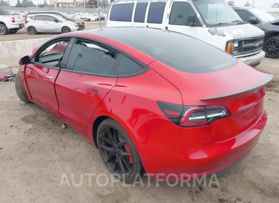 TESLA MODEL 3 2018 vin 5YJ3E1EB8JF083565 from auto auction Iaai