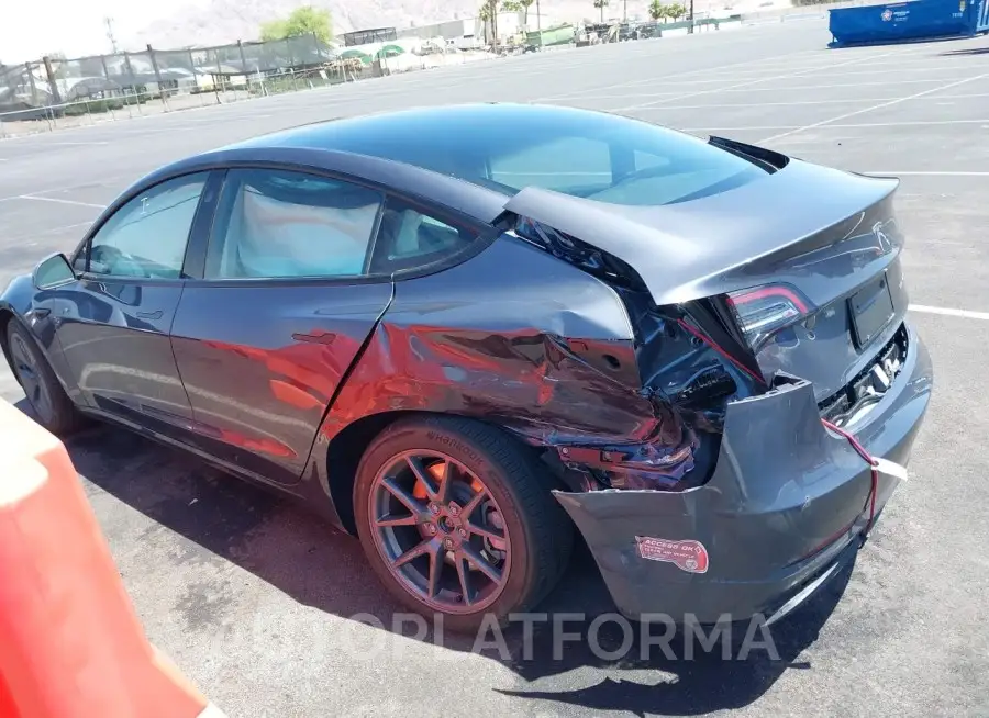 TESLA MODEL 3 2023 vin 5YJ3E1EB9PF669622 from auto auction Iaai