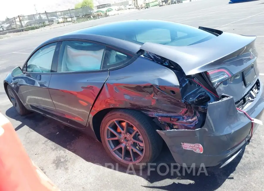 TESLA MODEL 3 2023 vin 5YJ3E1EB9PF669622 from auto auction Iaai