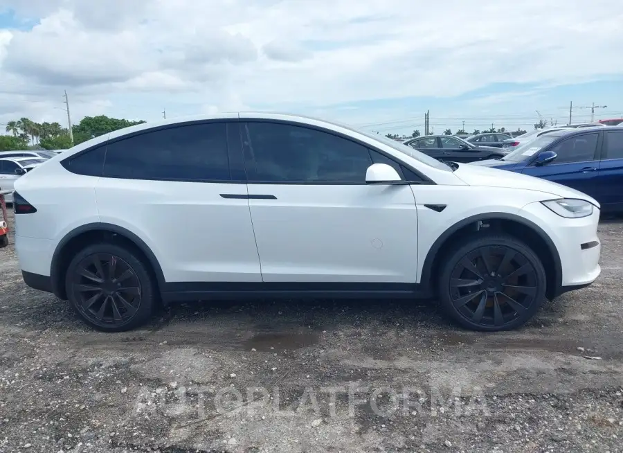 TESLA MODEL X 2022 vin 7SAXCBE5XNF359793 from auto auction Iaai