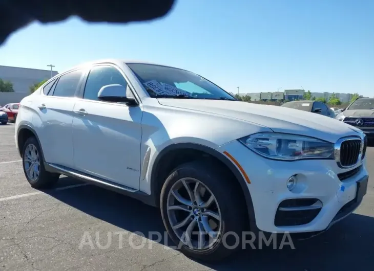 BMW X6 2016 vin 5UXKU2C53G0N79185 from auto auction Iaai