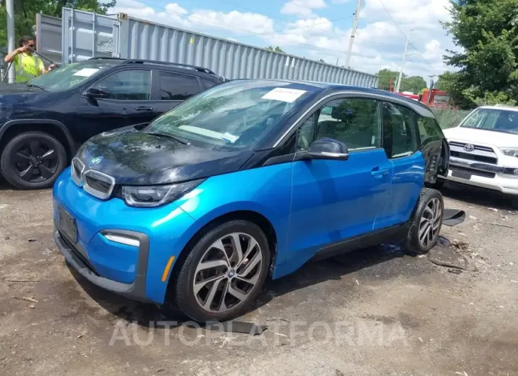 BMW I3 2018 vin WBY7Z2C53JVE65000 from auto auction Iaai