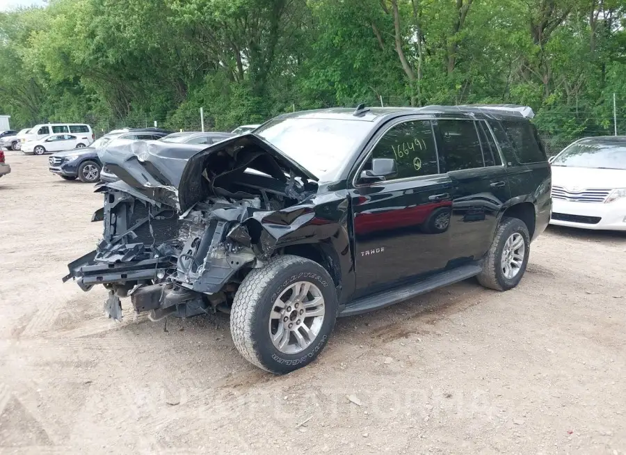 CHEVROLET TAHOE 2017 vin 1GNSKBKC0HR166491 from auto auction Iaai