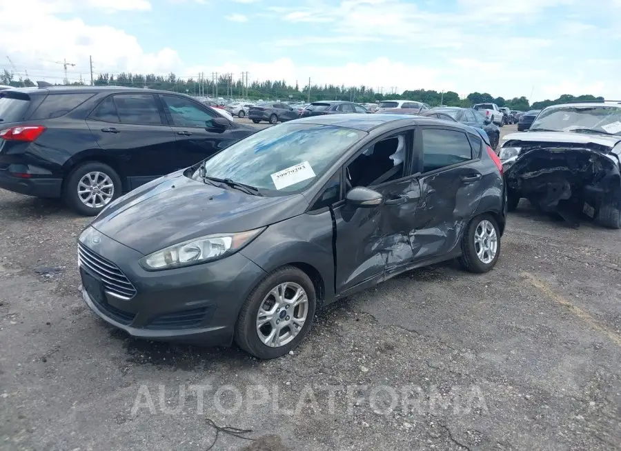 FORD Fiesta 2015 vin 3FADP4EJ3FM115371 from auto auction Iaai