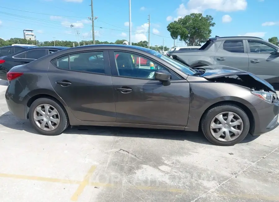 MAZDA MAZDA3 2015 vin 3MZBM1U70FM166693 from auto auction Iaai