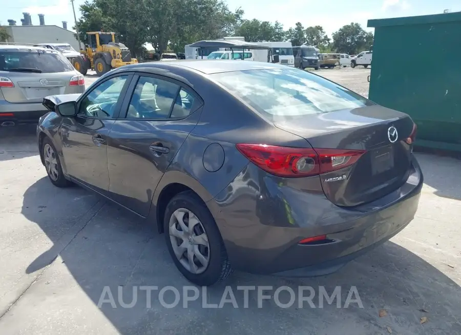 MAZDA MAZDA3 2015 vin 3MZBM1U70FM166693 from auto auction Iaai