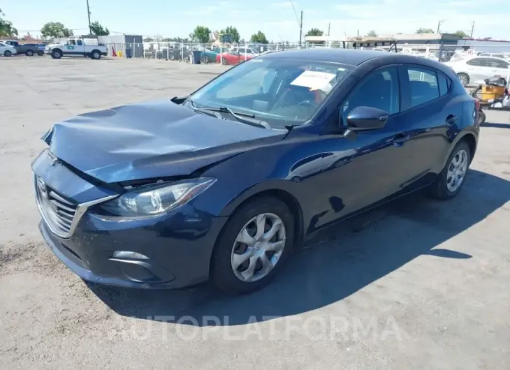 MAZDA MAZDA3 2015 vin JM1BM1K76F1258989 from auto auction Iaai