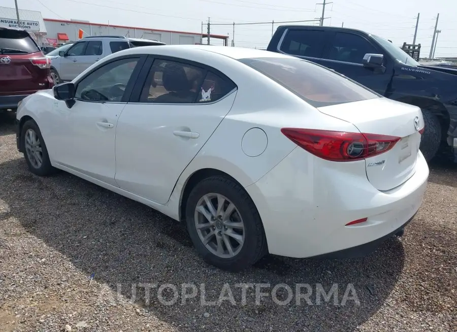 MAZDA MAZDA3 2016 vin JM1BM1U70G1292344 from auto auction Iaai