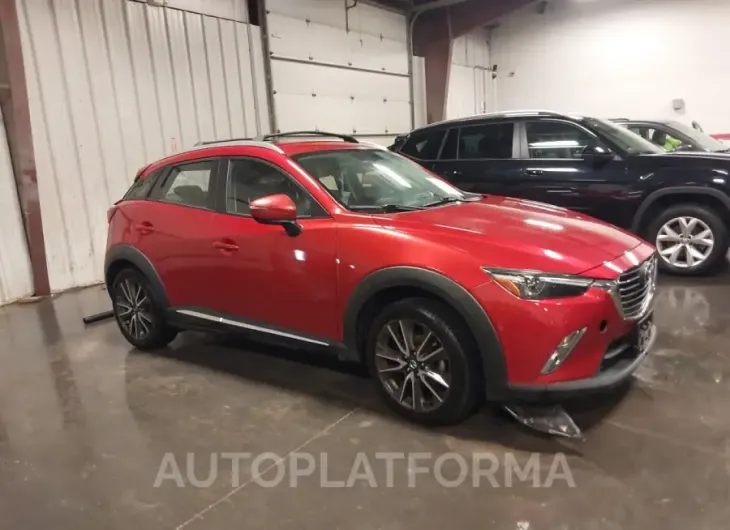 MAZDA CX-3 2016 vin JM1DKBD72G0117264 from auto auction Iaai