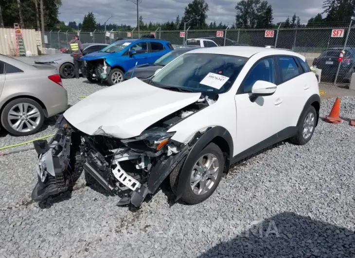 MAZDA CX-3 2020 vin JM1DKFB77L1473613 from auto auction Iaai