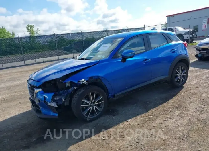 MAZDA CX-3 2017 vin JM1DKFC74H0158893 from auto auction Iaai