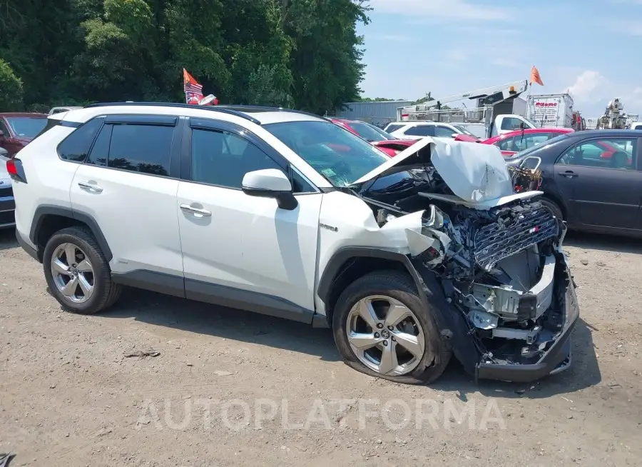 TOYOTA RAV4 HYBRID 2019 vin 2T3DWRFV9KW024495 from auto auction Iaai