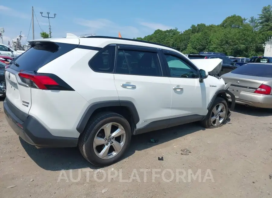 TOYOTA RAV4 HYBRID 2019 vin 2T3DWRFV9KW024495 from auto auction Iaai